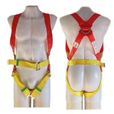 China Cheap Price Full Body Industrial Safety Parachute 4 Points Adjustable Harness Belt for sale