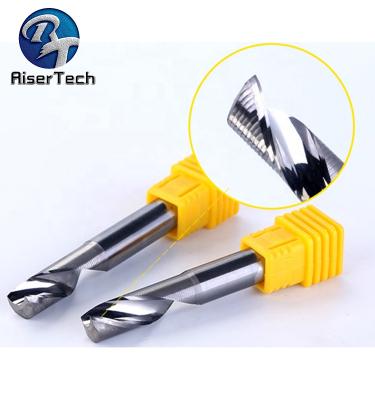 China Aluminum/Brass Carbide Tungsten End Mill Router Engraving Bit for Aluminum/Brass Metal Cutting and Engraving for sale