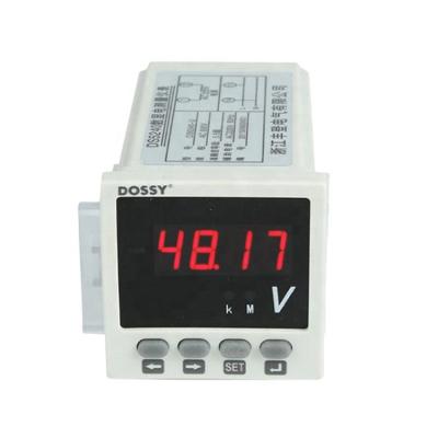 China Digital Voltmeter Electrical Voltage Meter Panel Mount for sale