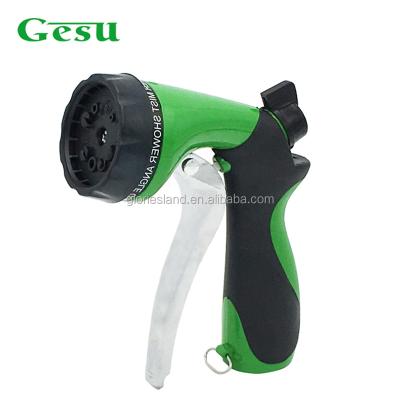 China GESU Handle Garden Hose High Pressure Jet Water Spray Gun Irrigation Sprinkler Soft Multifunctional Water Gun for sale