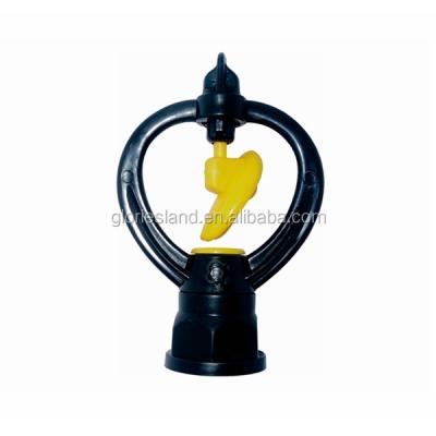 China Customized Color Plastic 1/2 - 3/4 Inch Female Agricultural Rotary Sprinkler for sale