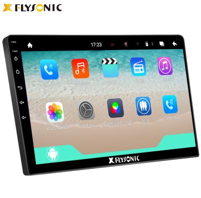 China Flysonic Android Gps 10AM+FM+RDS Auto Radio Mp5 Din Mp5 Touch Screen 4G SIM Universal Control Kit Antenna 2 7 Inch Car Radio for sale