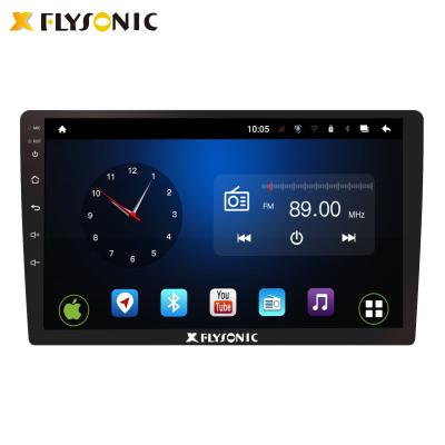 China Android Flysonic Auto Audio 6+128G 10 PlayerDouble Din Android 7 Inch Car DVD Player for sale