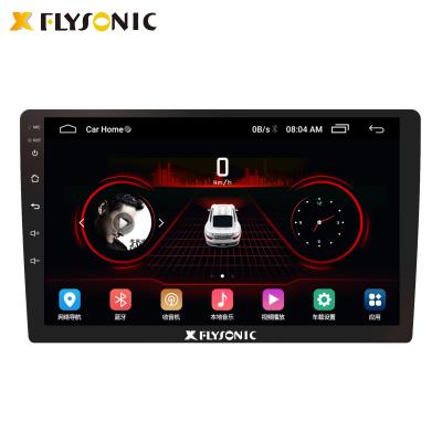 China 2021 New Arrival GPS Flysonic 10.1 Inch Android System Car MP5 Player With UI Split Screen Multiple Choice Backup Camera Car Video for sale