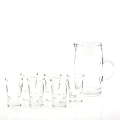 China Shot Glass Exquisite Souvenir Whiskey Infuser Glass Cup Set JJ-01 for sale