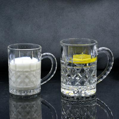 China Customized wholesale festival beer mug LARGE beer mug German anti-broken glass cup good quality glass beer mug customized for sale