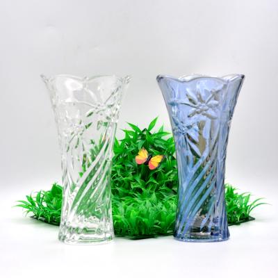 China Home Office HP-15 Minimalist Lead Free Elegant Decorative Glass Vase and Gift for sale