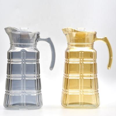 China Sustainable Glassware Wholesale Drinking Glass Jug Set For Water Juice Well J-138FG for sale