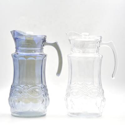 China Wholesale 1.8L J-135WFY Viable Clear Clear Glass Water Jug for sale