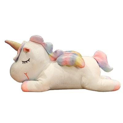 China Plush Sofe Stuffed Toy Best Gifts Elephant Stuffed Giant Unicorn Pillow Unicorn Toy for sale