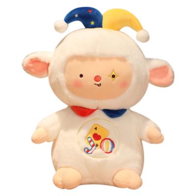 China Hot Selling Super Cute Lamb Sheep Doll Cute Plush Toy Doll Promotional Gifts Small Birthday Gift To Girlfriend for sale