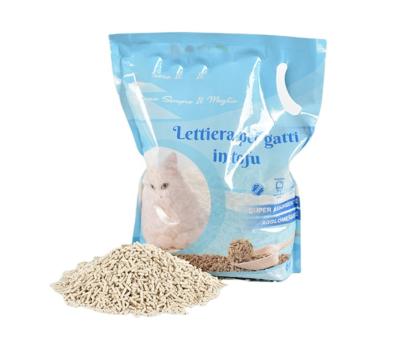 China 2021 Viable Cat Friendly Flushable Super Odor Cat Litter Control Zeolite Tofu for sale