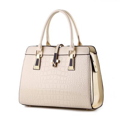 China Fashion DOOR handbag for womenAutumn and winter fashion women shoulder bag crocodile pattern cross - body handbag PU bags women handbag for sale