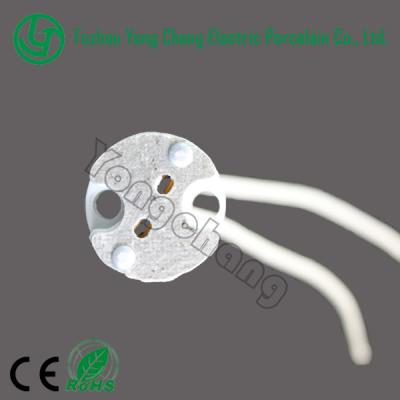 China Screw led light holder china gu5.3 halogen lamp base for sale