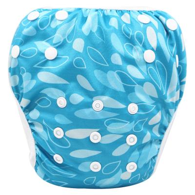 China Printed Reusable Swim Diaper for Lessons Baby Swimsuit Baby Diaper Swim Swimming Diaper for sale