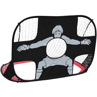 China 110cmx85cmx85cm Two Way Use Portable Child Soccer Folding Goal for sale