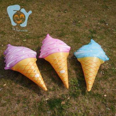 China 90cm Decorative Inflatable Ice Cream Pool Float for sale