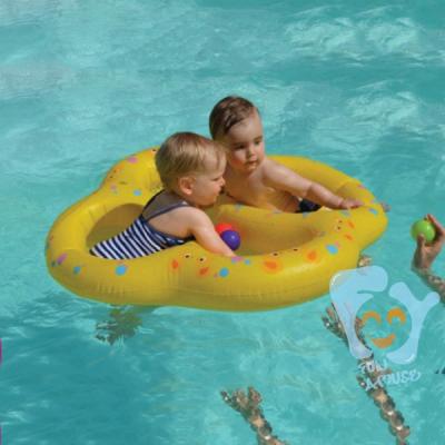 China For Ride On Custom Baby Twin Baby Swim Float Inflatable Double Float for sale