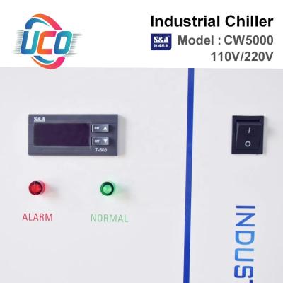 China UCO S&A CW5000TG CW5000DG 220V/110V Hotels Industrial Water Chiller for CO2 Laser Engraver CNC Router Machine for sale