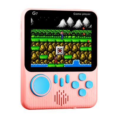 China TV Plug Directly Classic 0.39 Inch Slim Body Game Box Retro 3.5 Inch Screen G7 TV Handheld Video Game Console for sale