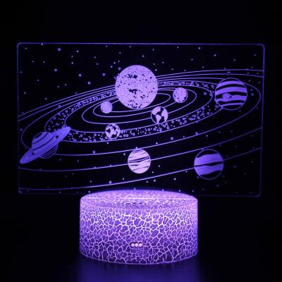 China Sci-Fi Universe Sky Projector 3D Night Light Room Projector Starry Astronaut Night Light for sale