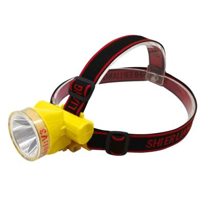 China Camping Mining Fishing Waterproof Led Head Lamp For Work , Outdoor Rechargeable Running Led Headlamp for sale