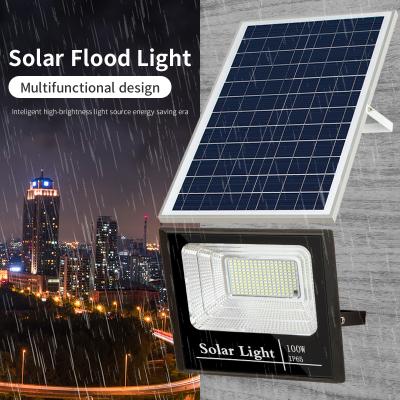 China 2 Year Warranty Quality 2000lm Solar Floodlight 200W Yard Lights And Panel Led Solar Light Flood Lamp With CCTV Camera Home for sale