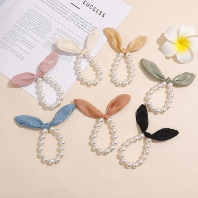 China Environmentally friendly Korean cute creative hair bracelet ring hair bead rope main rope for sale