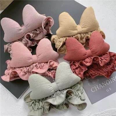 China Custom cute accessory creative bow headband fashion face makeup hair band hair friendly material for sale