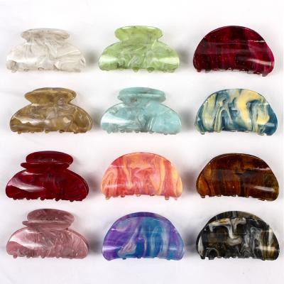 China DIY Imported Cellulose Acetate Hair Accessories Hair Grip & Claw / Jewelry Jaw Hair Clips for sale