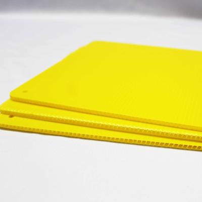 China Foldable coroplast 4mm sheet factory wholesale plastic corrugated blank white sheet for sale