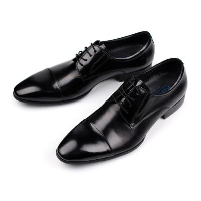 China Wholesale Deodorization Mens Business British Pointed Stylish Shoes European Lace Up Wedding Shoes Shoes for sale