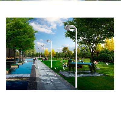 China Modern Hot Sale 40W 3.5m Style Simplism LED Post High Garden Light Outdoor LED Street Light for sale