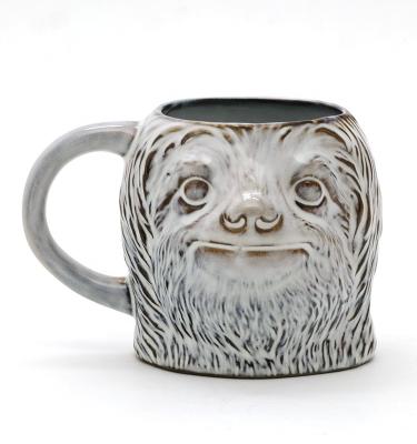 China Nieuw product 2024 3D CUP dierlijke decoratie keramische koffiebeker 3D Te koop