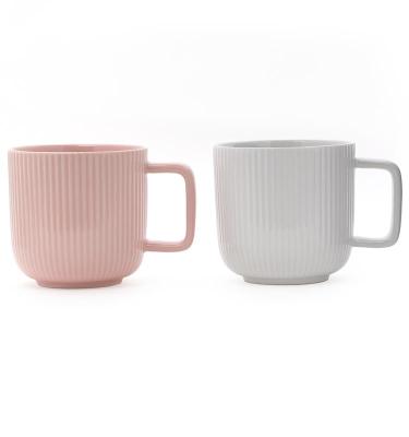 中国 Microwave Safe Ceramic Coffee Cup Mug with Customised Capacity 販売のため