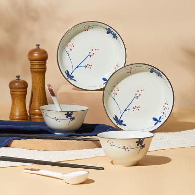 China Personalized Ceramic Dinnerware Sets For Daily Or Formal Dining Of 2 Users for sale