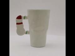 3d Christmas Gift Mugs with Earthenware Material and Festive Design