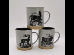 Horse Deer Ceramic Coffee Mugs Durable And Stylish For Your Office