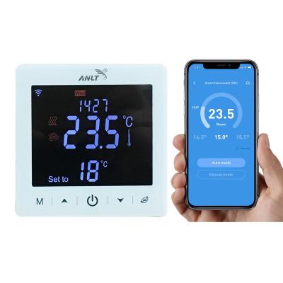 China 7 Days APP Programmable Backup Control Energy Commercial AV Thermostat Electric Heating Temperature Controller for sale