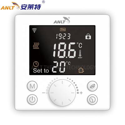 China ANLT Electric Heating System New-Released Programmable WIFI Thermostat With Slider for sale