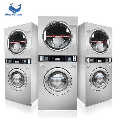 China Coin Operated Commercial Critical Cleaning Pile Tumble Dryer / Washer Self-Service Residue Free Laundry and Pile Tumble Dryer for sale