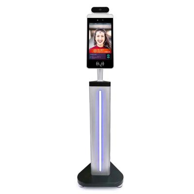 China Face Recognition Temperature Sensing Access Control Biometric Facial System TK-8 for sale