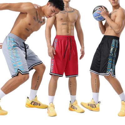 China Breathable Mens Basketball Shorts Runnnig Gym Shorts For Man Street Fashion Workout Sport Abbreviations The Big Kid for sale