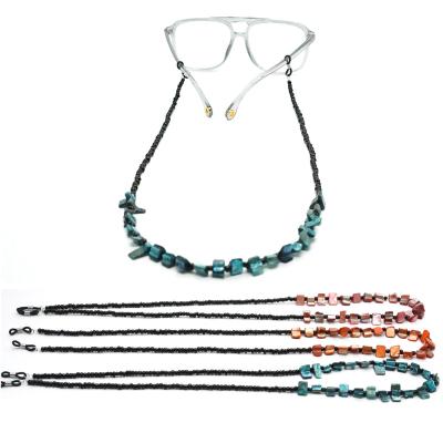 China Best Selling Fashoin Glass Holder Beaded Sunglasses Chain for sale