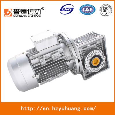 China Factory YHNMRV Worm Gearbox Electric Motor Speed ​​Reducer for sale