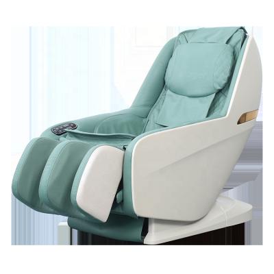 China Body Amazon Hot Sale Massage Chair SL Track Weightless PU Leather Massage Chair for sale