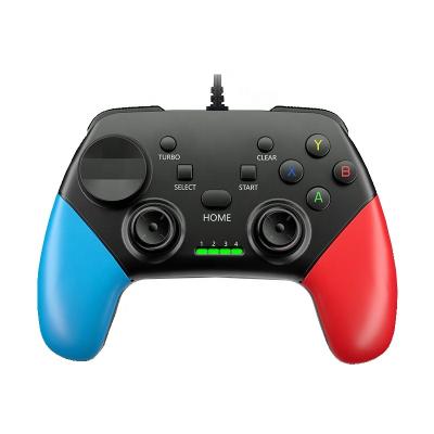 China VIBRATION MOTOR Factory Sale Dual Wired Shock Controller Game Joystick For PS3/PC/Android/TV Box/PC Steam for sale