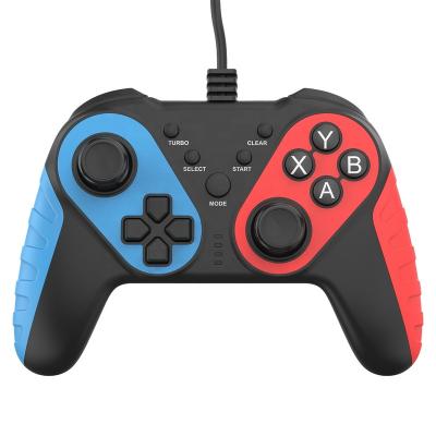 China Hot Selling VIBRATION MOTOR Game Controller Joystick With Rubber Private Cable Grip For PS3/PC/Android/TV Box/PC Steam for sale