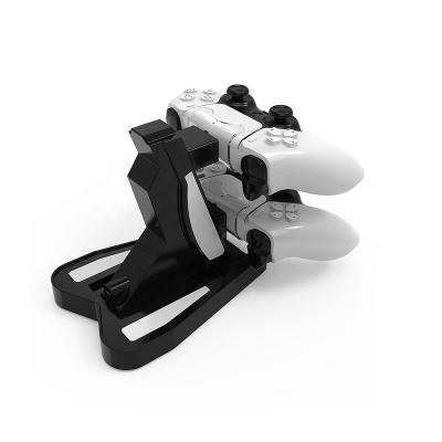 China ABS Manufacturer Hot Selling New Ps5 Controller Charger Dock Holder For Ps5 Charger Dock for sale