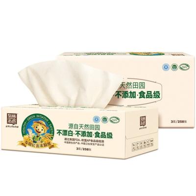 China Draw Paper Factory Supply Good Price Box Pump Tissue Paper Manufacturers Soft Toilet Paper 3 Ply for sale